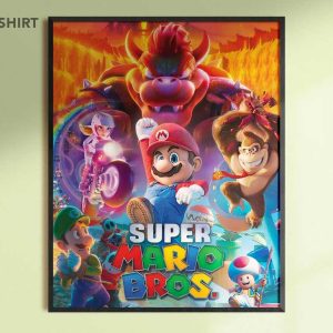 Super Mario Bros Video Game Movie Wall Decor Poster