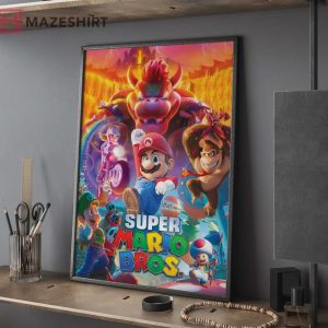 Super Mario Bros Video Game Movie Wall Decor Poster 3