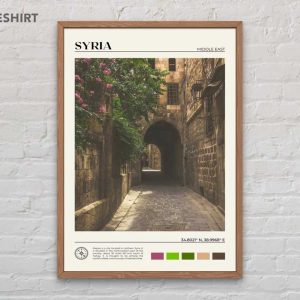 Syria Middle East Wall Decor Poster