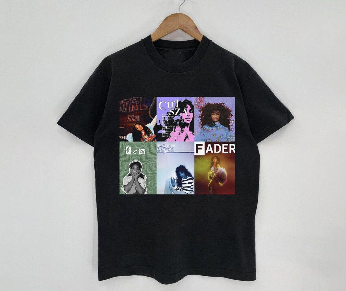 Sza Album Covers Graphic Unisex T-shirt - Apparel, Mug, Home Decor - Perfect Gift For Everyone Sza Album Covers Graphic Unisex T-shirt - Apparel, Mug, Home Decor - Perfect Gift For Everyone