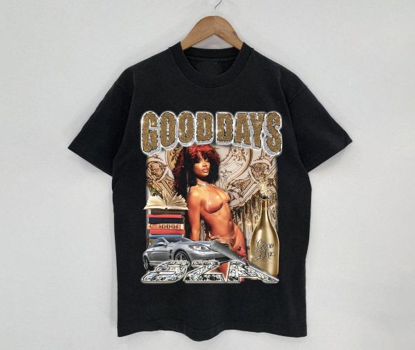 S.z.a Good Days Vintage Graphic T-shirt – Apparel, Mug, Home Decor – Perfect Gift For Everyone