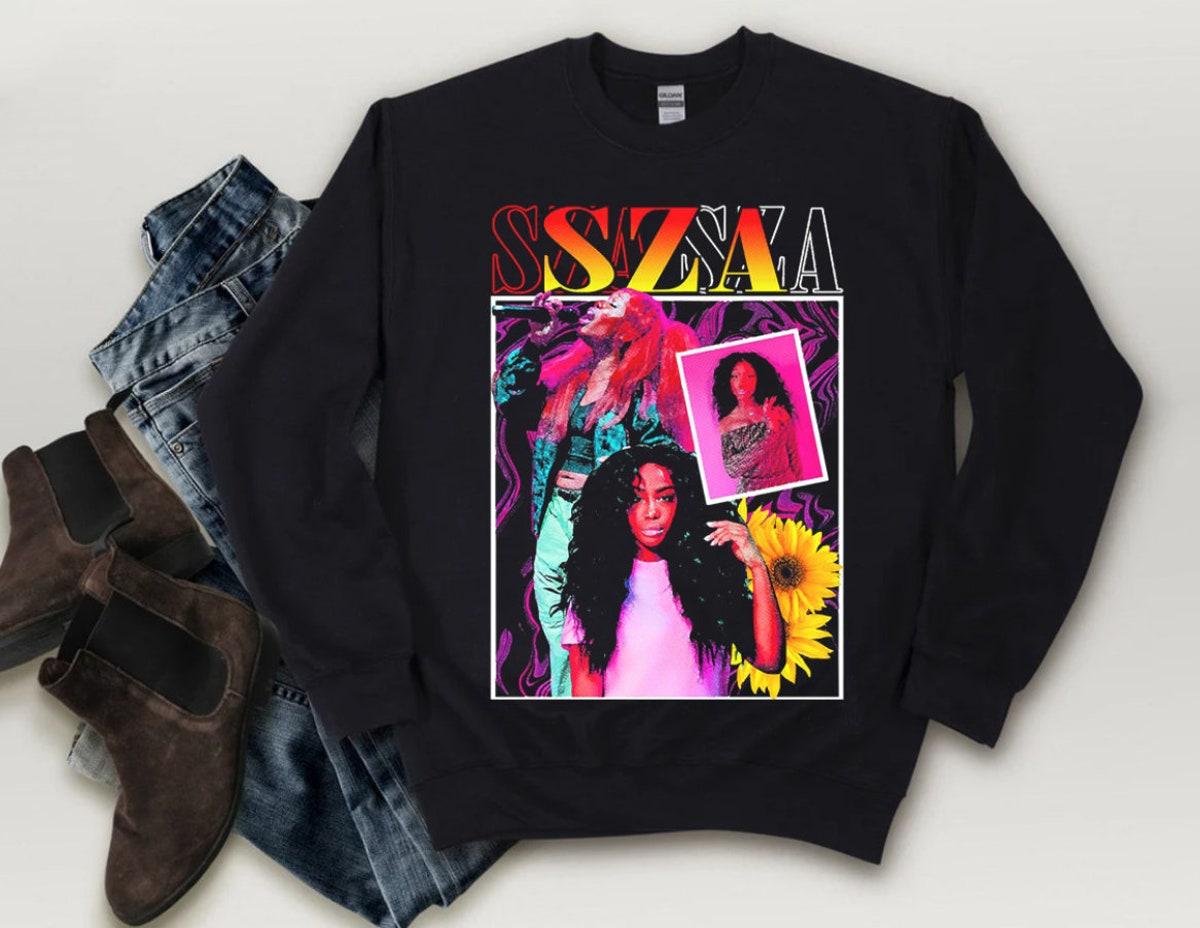 S.z.a Vintage Style Graphic Sweatshirt - Apparel, Mug, Home Decor - Perfect Gift For Everyone S.z.a Vintage Style Graphic Sweatshirt - Apparel, Mug, Home Decor - Perfect Gift For Everyone