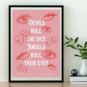Taylor Swift Cruel Summer Best Gift Poster