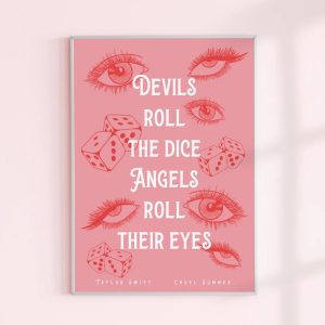 Taylor Swift Cruel Summer Best Gift Poster