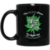 The Black Flame To Light My Green Smoke Mug