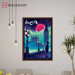 The Cure Tour 2022 London Poster