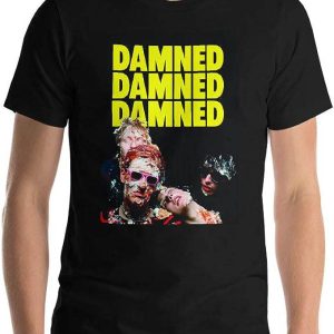 The Damned T-Shirt Repeat Three Times T-Shirt Music