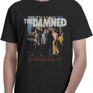The Damned T-Shirt The Damned Machine Gun Etiquette Shirt
