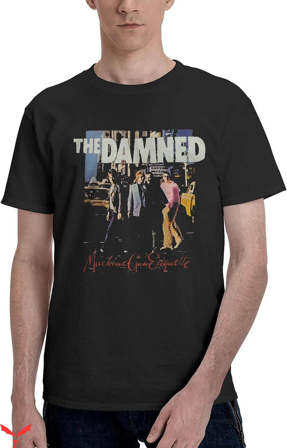The Damned T-Shirt The Damned Machine Gun Etiquette Shirt The Damned T-Shirt The Damned Machine Gun Etiquette Shirt