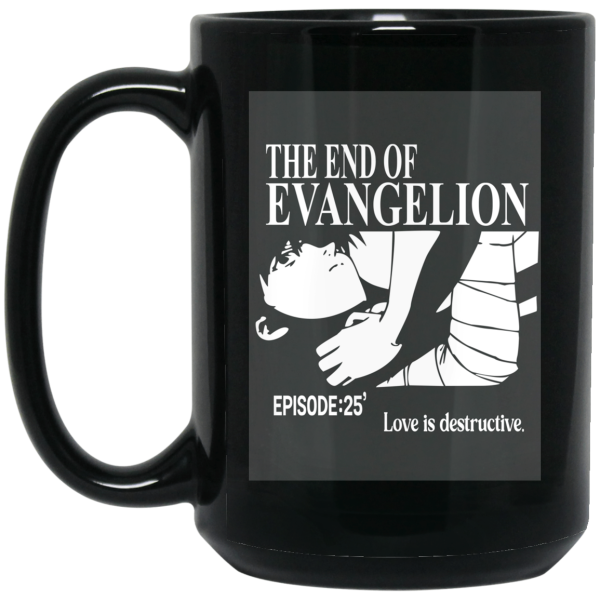 The End Of Evangelion Episode 25 Love Is Destructive Mug