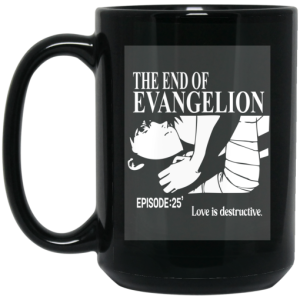 The End Of Evangelion Episode 25 Love Is Destructive Mug 4