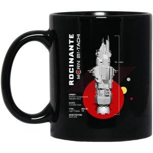 The Expanse Rocinante Ship Mug