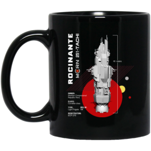 The Expanse Rocinante Ship Mug 3