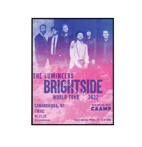 The Lumineers Brightside Tour Dates 2022 Poster