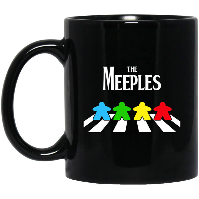 The Meeples On Abbey Road Mug The Meeples On Abbey Road Mug