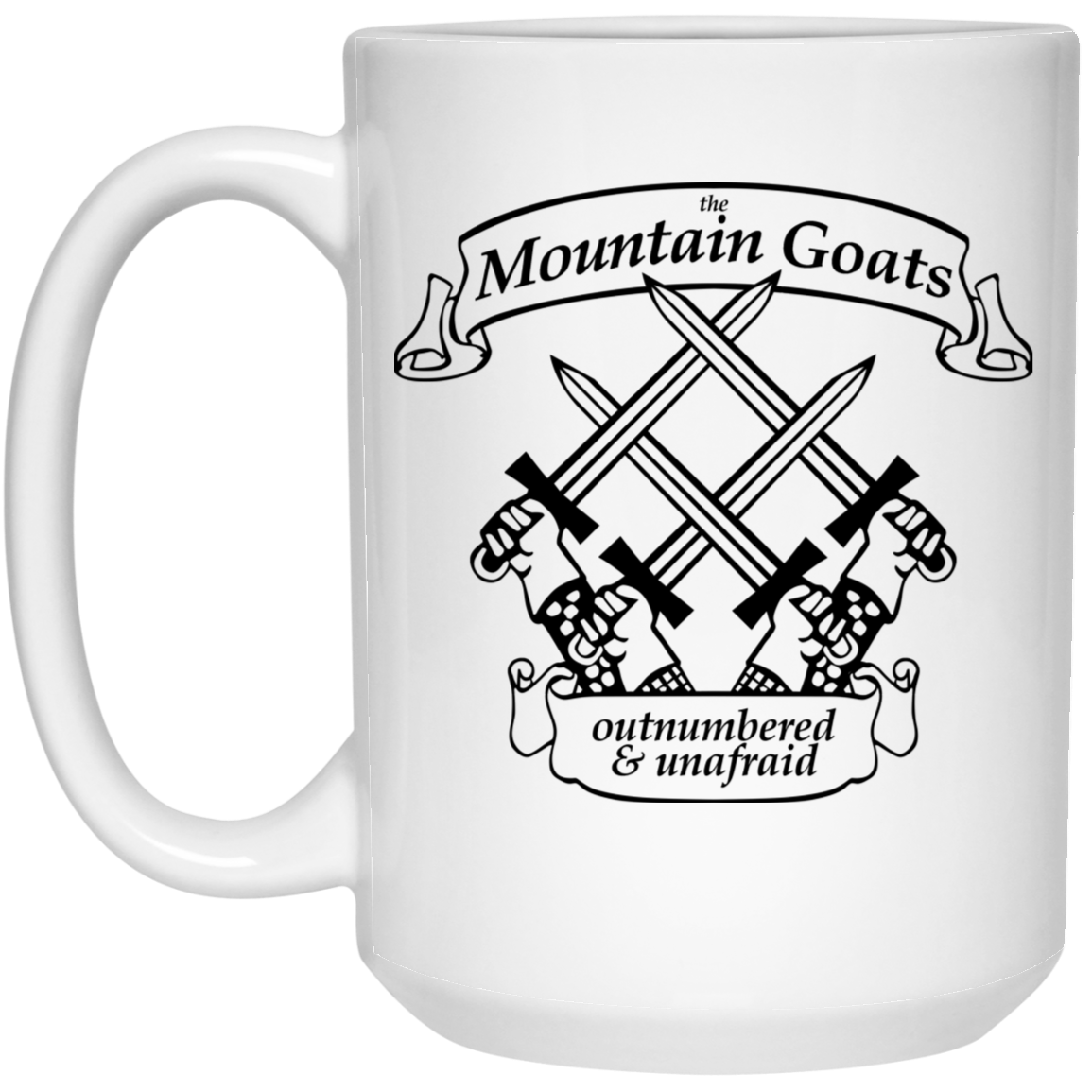 The Mountain Goats Outnumbered And Unafraid Mug The Mountain Goats Outnumbered And Unafraid Mug