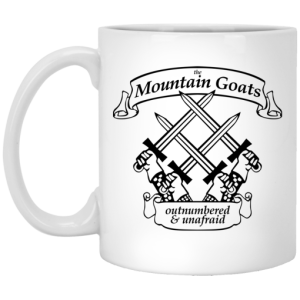The Mountain Goats Outnumbered And Unafraid Mug 3