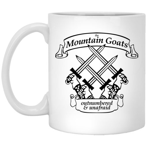 The Mountain Goats Outnumbered And Unafraid Mug The Mountain Goats Outnumbered And Unafraid Mug