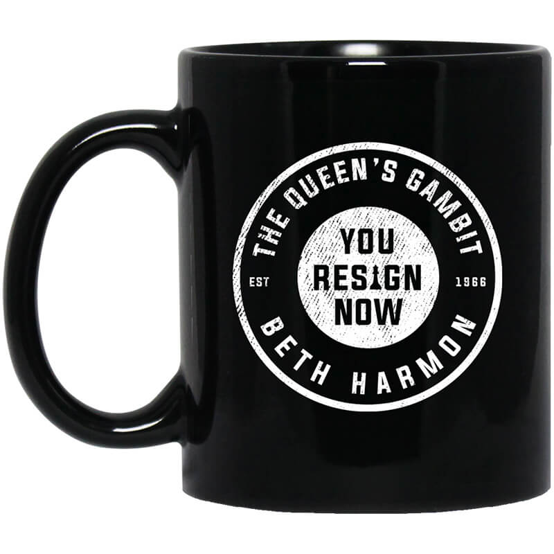 The Queen's Gambit You Resign Now Beth Harmon Mug The Queen's Gambit You Resign Now Beth Harmon Mug
