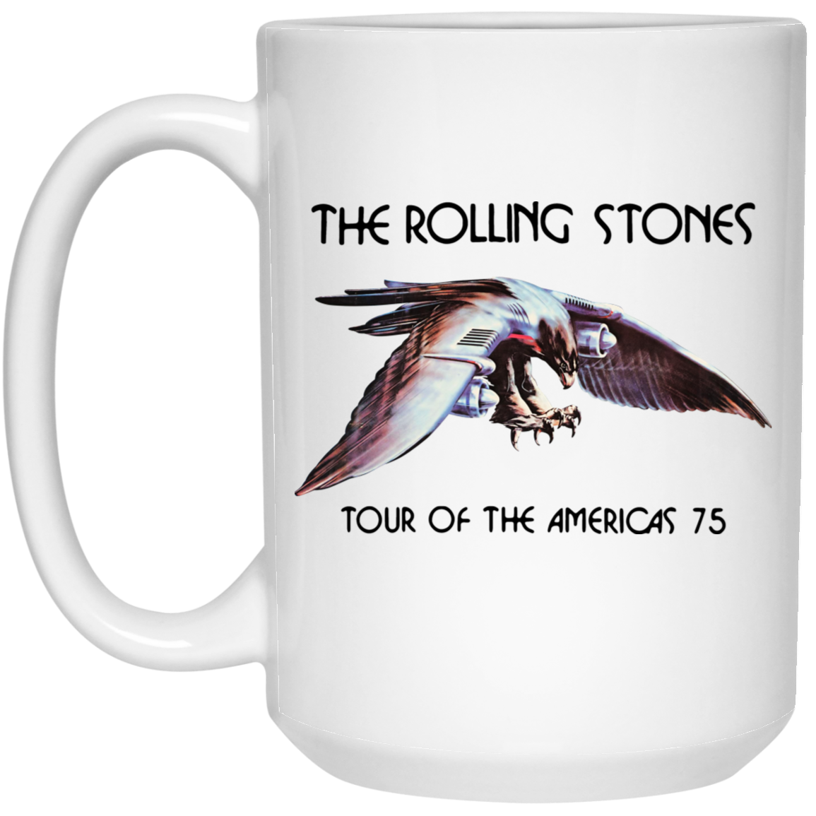 The Rolling Stones Tour Of The Americas 75 Poster Version Mug The Rolling Stones Tour Of The Americas 75 Poster Version Mug