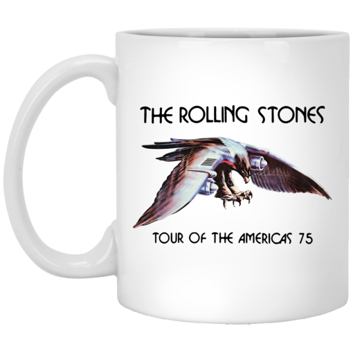 The Rolling Stones Tour Of The Americas 75 Poster Version Mug The Rolling Stones Tour Of The Americas 75 Poster Version Mug