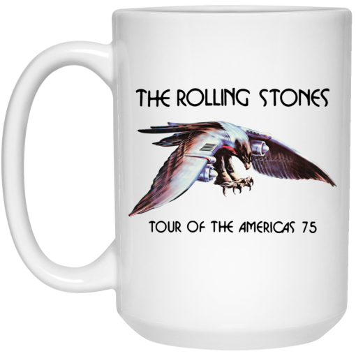 The Rolling Stones Tour Of The Americas 75 Poster Version Mug The Rolling Stones Tour Of The Americas 75 Poster Version Mug