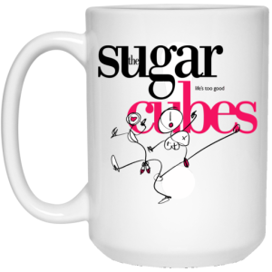 The Sugar Lifes Too Good Cubes White Mug 4