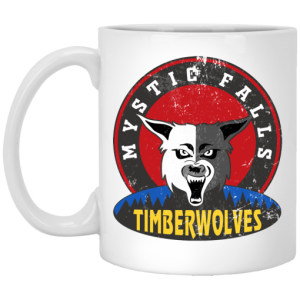 The Vampire Diaries Mystic Falls Timberwolves Mug 3