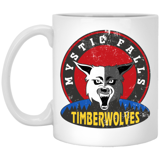 The Vampire Diaries Mystic Falls Timberwolves Mug The Vampire Diaries Mystic Falls Timberwolves Mug