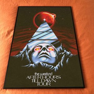 The Weeknd After Hours Til Dawn Tour Poster