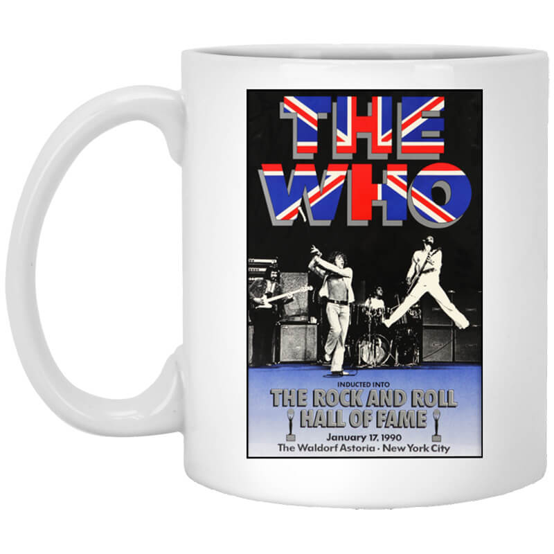 The Who The Rock And Roll Hall Of Fame Mug The Who The Rock And Roll Hall Of Fame Mug