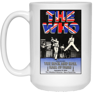 The Who The Rock And Roll Hall Of Fame Mug