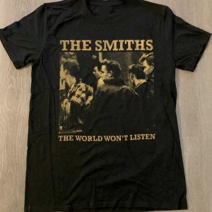 The World Won’t Listen Album The Smiths Unisex T-shirt Best Gifts For Fans – Apparel, Mug, Home Decor – Perfect Gift For Everyone