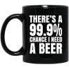 There’s A 99.9 Chance I Need A Beer Mug