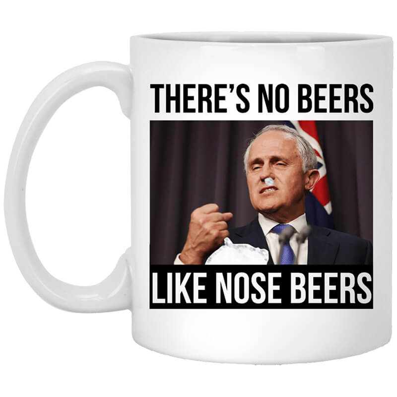There's No Beers Like Nose Beers Mug There's No Beers Like Nose Beers Mug
