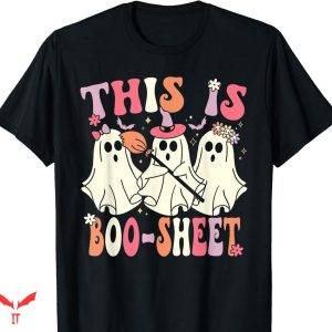 This Is Some Boo Sheet T-shirt Retro Groovy