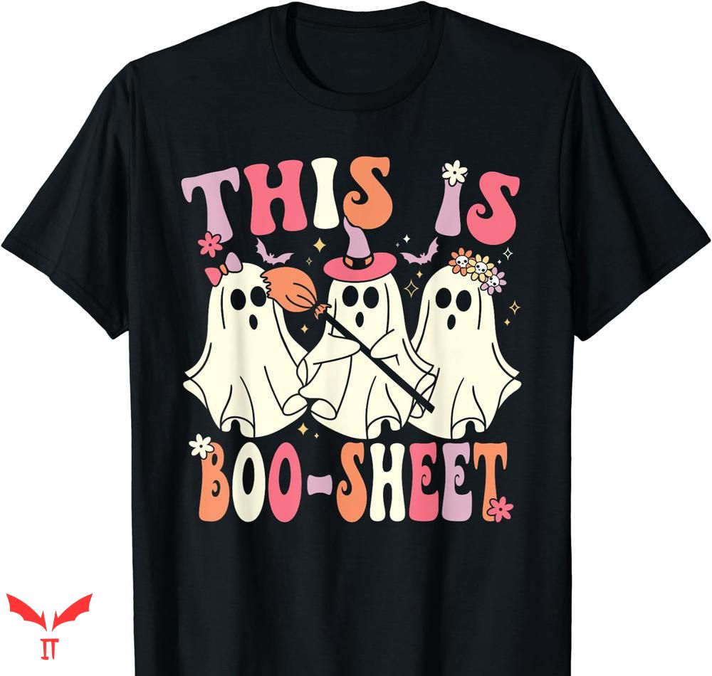 This Is Some Boo Sheet T-shirt Retro Groovy This Is Some Boo Sheet T-shirt Retro Groovy