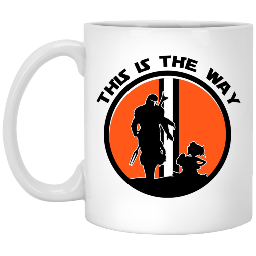 This Is The Way The Mandalorian Silhouette Star Wars Mug This Is The Way The Mandalorian Silhouette Star Wars Mug