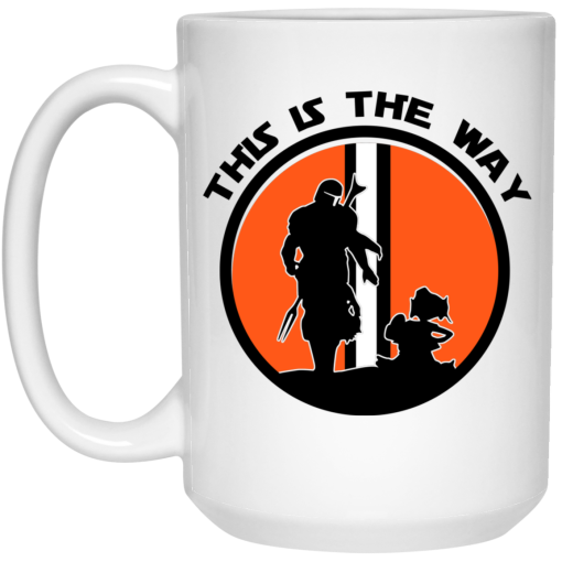This Is The Way The Mandalorian Silhouette Star Wars Mug This Is The Way The Mandalorian Silhouette Star Wars Mug