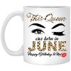 This Queen Was Born In June Happy Birthday To Me Mug