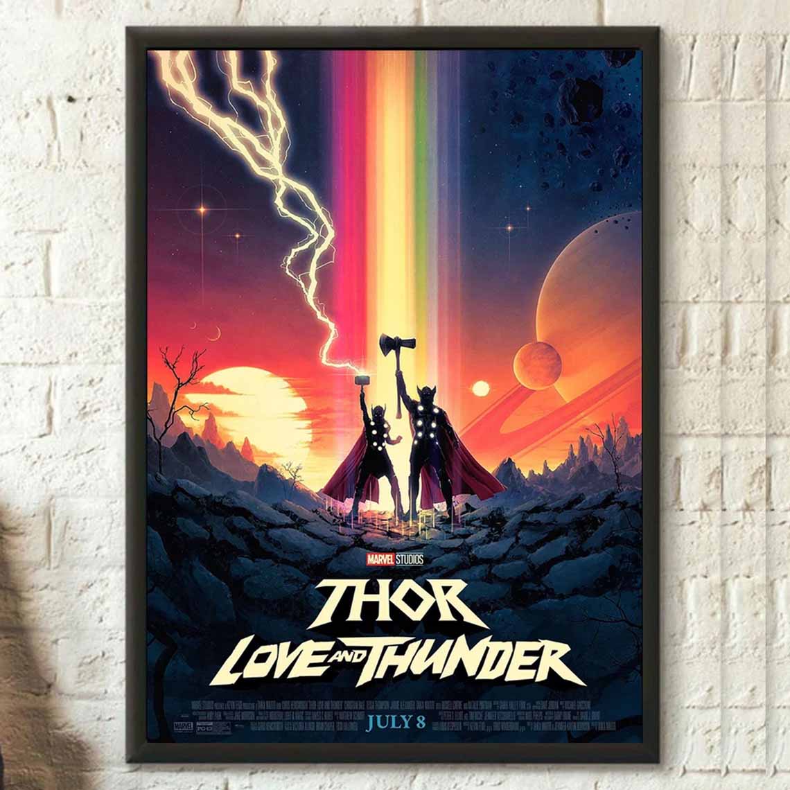 Thor Love And Thunder Movie 2022 Poster Thor Love And Thunder Movie 2022 Poster