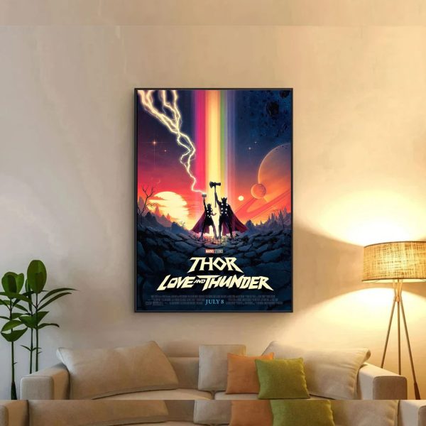 Thor Love And Thunder Movie 2022 Poster