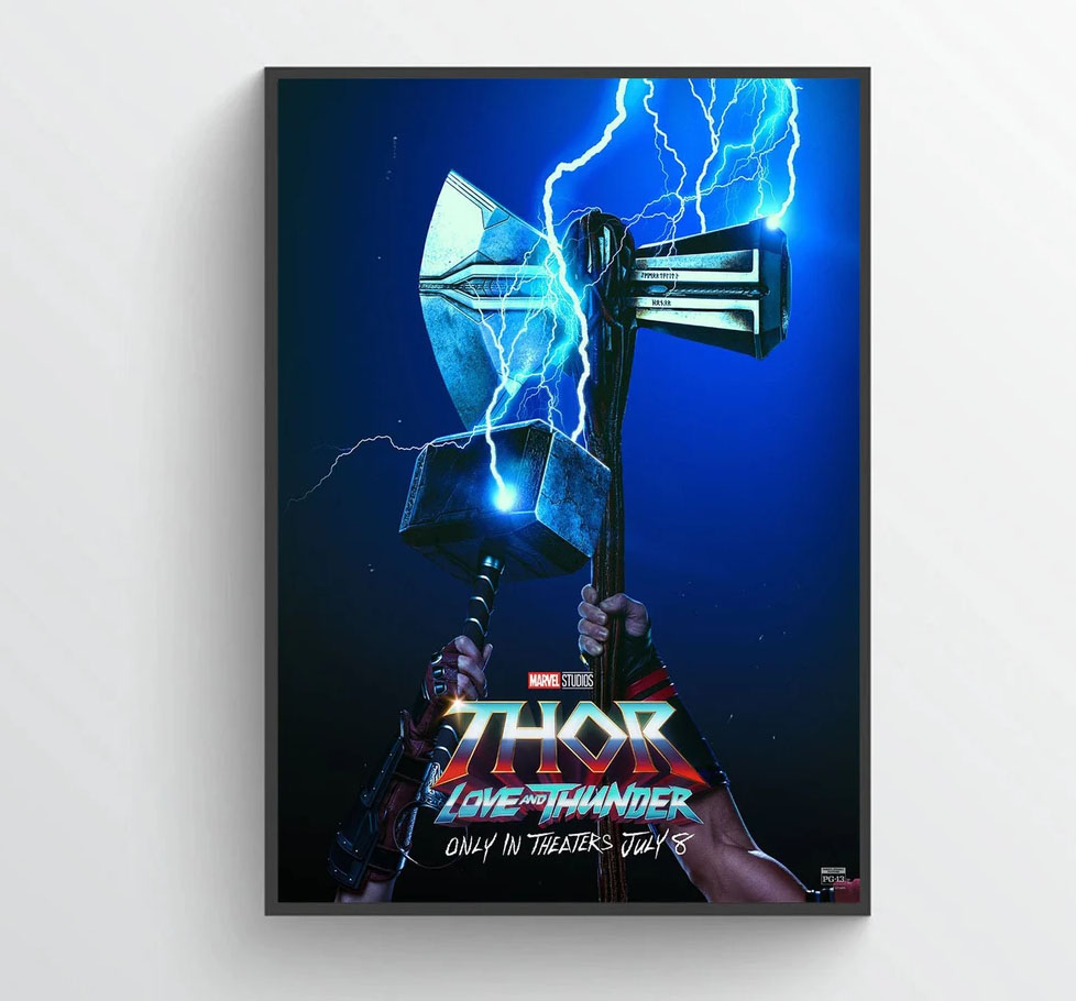 Thor Love and Thunder Final Thor Poster Thor Love and Thunder Final Thor Poster