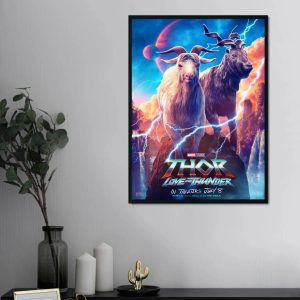 Thor Love and Thunder Toothgrinder And Toothgnasher Movie Poster