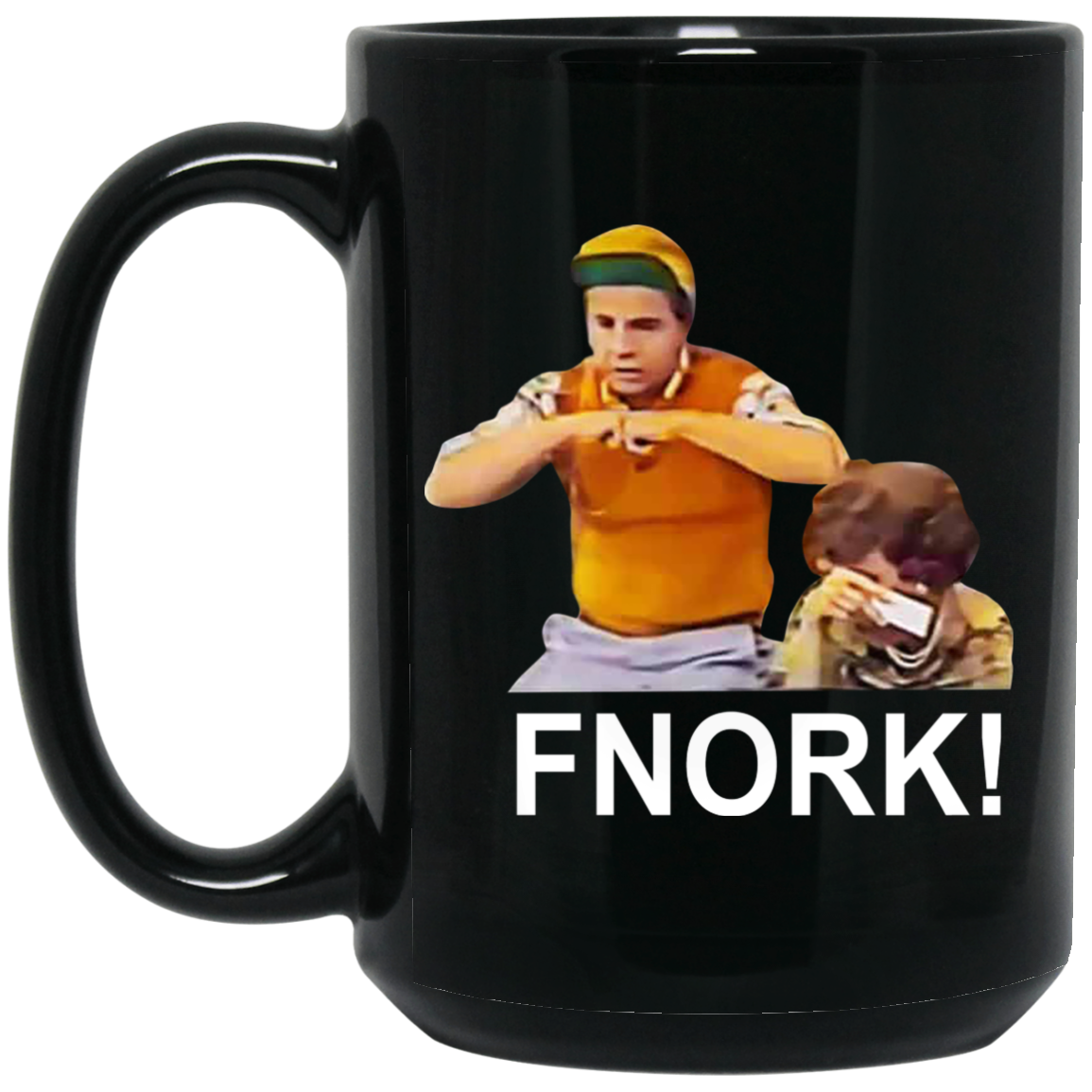 Tim Conway And Carol Burnett Fnork Mug Tim Conway And Carol Burnett Fnork Mug