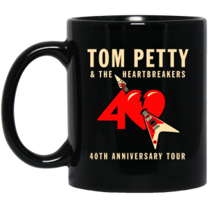 Tom Petty And The Heartbreakers 40th Anniversary Tour Mug