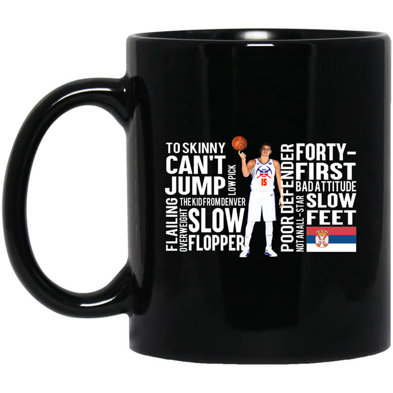 Too Skinny Can't Jump Low Pick The Kid From Denver Mug Too Skinny Can't Jump Low Pick The Kid From Denver Mug
