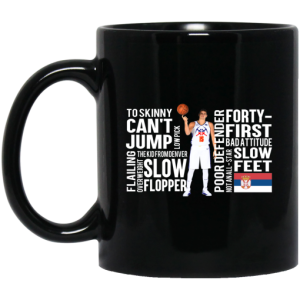 Too Skinny Cant Jump Low Pick The Kid From Denver Mug 3