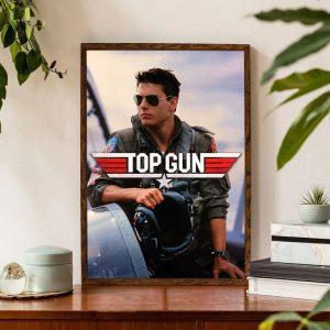 Top Gun 1986 Movie Poster Gift For Fan