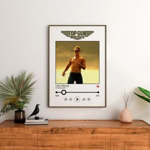 Top Gun Maverick I Aint Worried Poster 3